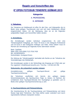 REGELN Open 2015 DEUTSCH