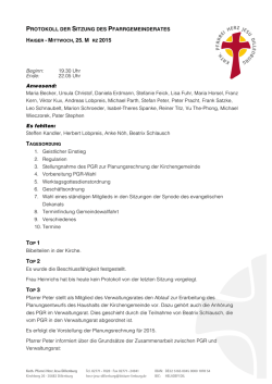 150325 Protokoll PGR-Sitzung