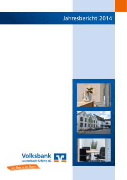 Jahresbericht 2014