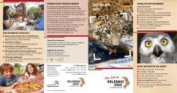 Sommer 2015 Flyer Erlebnis-Zoo Hannover Kurzform zweiseitiger