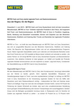 Aus der Region, für die Region