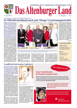 In Mitteldeutschland noch jede Menge Vernetzungspotential