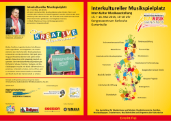 Flyer - Inter-Kultur, Deutsch