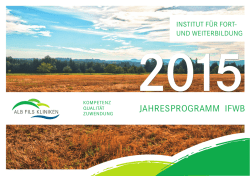 Jahresprogramm