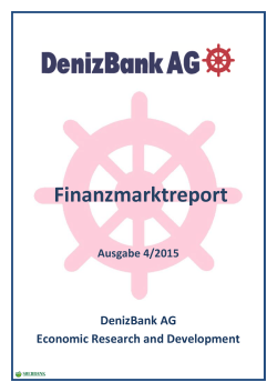 Finanzmarktreport April 2015