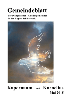im Mai 2015 - Kornelius Gemeinde