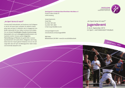 Jugendevent 2015-Folder