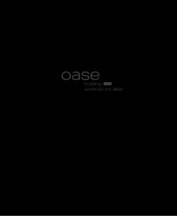 Untitled - Oase Holding AG