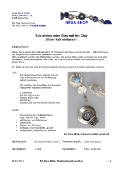 Kurs 97E - Schmuck machen