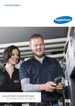 Infos finden Sie im Dosiertechnik Folder