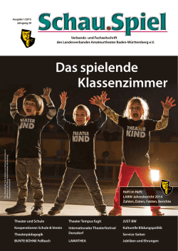 Aktuelle - Landesverband-Amateurtheater-BW