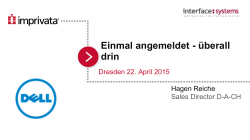 Einmal angemeldet - überall drin