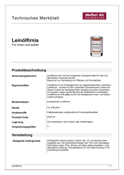 Leinölfirnis