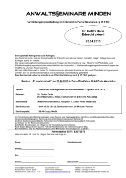 jetzt anmelden - anwaltsseminare
