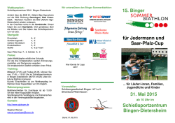 Infos/Flyer - Schützengesellschaft Bingen 1471 eV