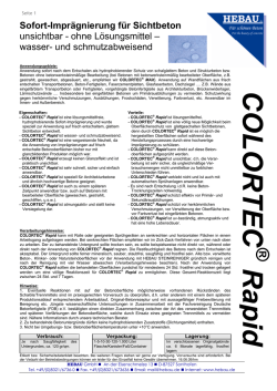 Hebau Colortec Rapid