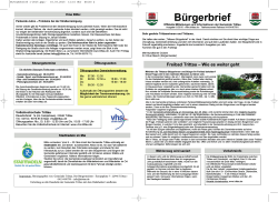 Bürgerbrief 01/2015