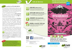 Infos zu Anreise