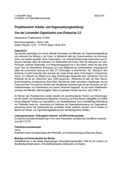 Seminarplan - sfs