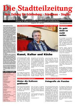 Stadtteilzeitung Schöneberg April 2015