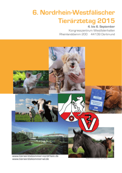 Programm als PDF - Tierärztekammer Westfalen
