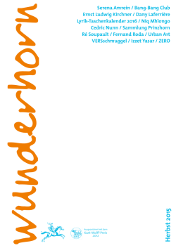 Herbstrogramm 2015