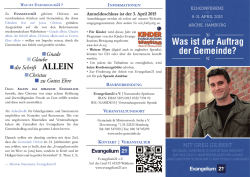 E21-Konferenz 2015 - Flyer