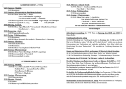 Pfarrbrief - Pfarrei Atting