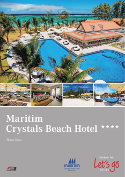 Preise Maritim Crystals Beach Hotel