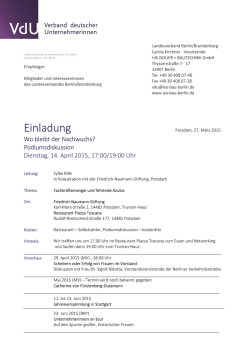 Einladung