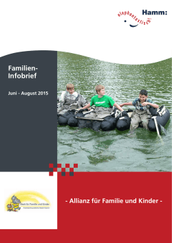 Familien- Infobrief - Hochschule Hamm