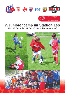 Infos und Anmeldung