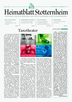 Ausgabe März - Stotternheim
