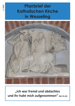 Pfarrbrief der Katholischen Kirche in Wesseling