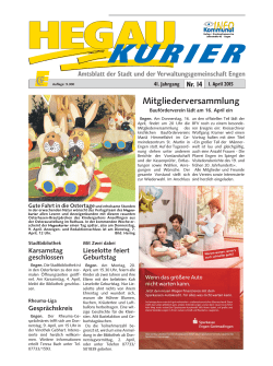 KW14 - Engen