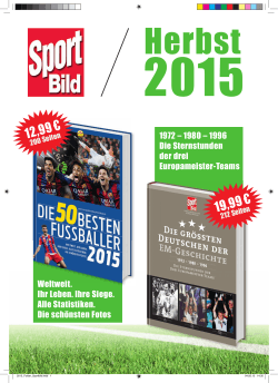 Sport Bild 2015 - Hoffmann und Campe Verlag