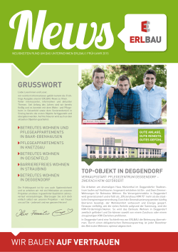 ERLBAU News 2015