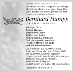 Bernhard Hampp