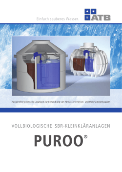 PUROO ® Produktbroschüre - ATB Umwelttechnologien GmbH