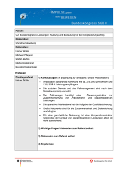 Protokoll zum Forum downloaden