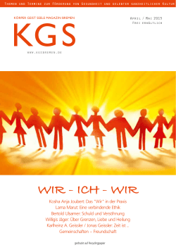 WIR - ICH - WIR