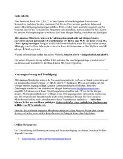 Kontoregistrierung und Best&auml;tigung Online