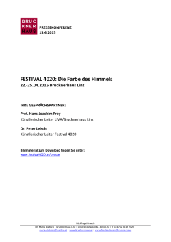 Herunterladen - Festival 4020