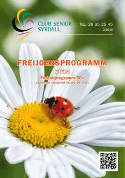 Informationen - Luxsenior.lu