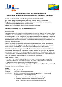 Partizipation neu denken