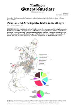 Reutlinger General-Anzeiger 29 04 2015