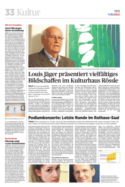 Vorschau 28.05.2015