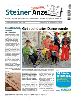 Gut - Steiner Anzeiger