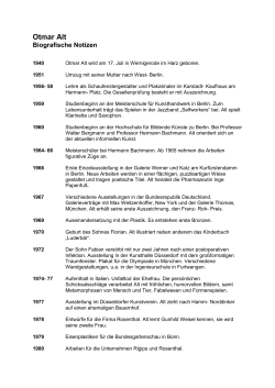 PDF der Biografie von Otmar Alt