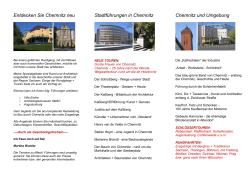 Entdecken Sie Chemnitz neu Stadtführungen in Chemnitz Chemnitz